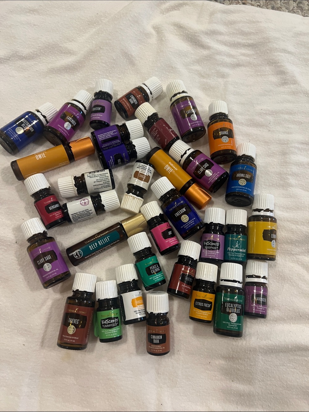 Young Living Essential Oil Variety Pack - EMPTY Assorted smells #1